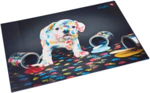 LÄUFER Sottomano 46652 Cane colorato 53x40cm