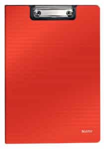 LEITZ Cartella con clip Solid PP A4 39621020 rosso chiaro