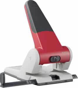 LEITZ Bucatrice registri 6.3mm 51800025 rosso 65 fogli