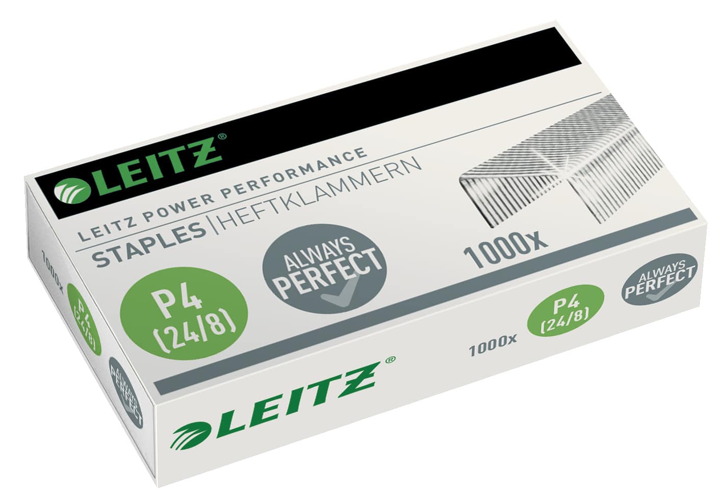 LEITZ Graffette P4 24/8 mm 5571-00-00 zincato 1000 pezzi
