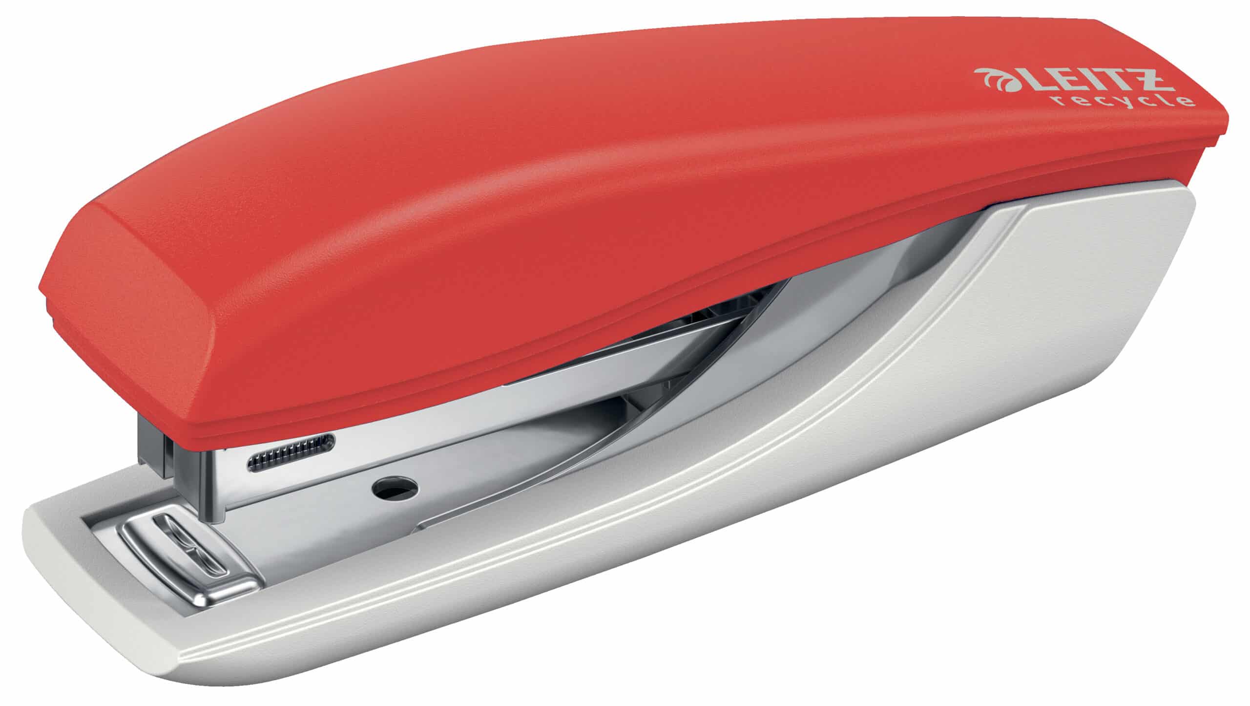 LEITZ Cucitrice Mini NeXXT Recycle 5617-00-25 rosso, CO2 neutro 10 fogli