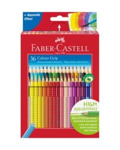 FABER-CASTELL Matita colorata Colour Grip 112442 36 pz., busta