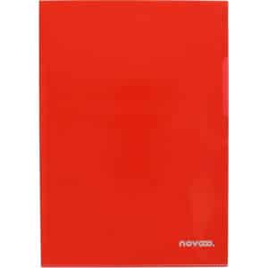 NOVOOO Pro cartella visiva 140my A4 400197668 rosso liscio 10 pezzi