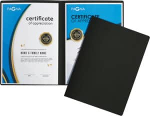 PAGNA Cartella presentaz. Perfect 22031-04 nero 2 pezzi