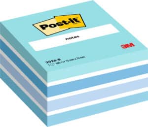 POST-IT Blocchetto 76x76mm 2028-B blu/450 fogli