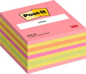 POST-IT Blocchetto 76x76mm 2028-NP neon/pink/450 fogli