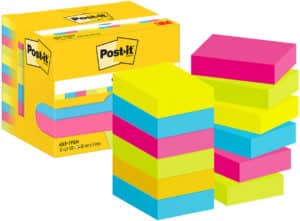 POST-IT Notes Energetic 51x38mm 653-TFEN 4-colori 12x100 fogli
