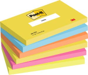 POST-IT Sticky Notes Energy 127x76mm 655-TFEN 6-colori 6x100 fogli