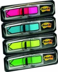 POST-IT Index dardo 4x24 pcs. 684-ARR4 neon 4-colori ass./4x24 fogli