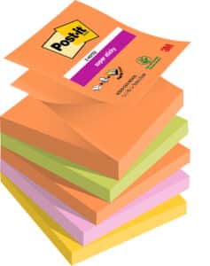 POST-IT Z-Notes Boost 76x76mm R330-5SS-BOOS 4-colori ass. 5x90 fogli