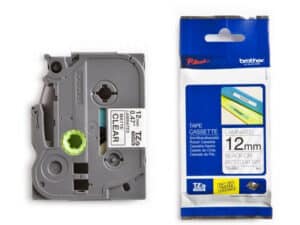 PTOUCH Nastro, lam. nero/chiaro-opaco TZe-M31 PT-300 12 mm