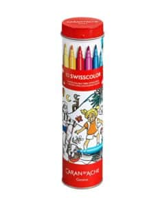 CARAN D'ACHE Penna fibra Swisscolor 285.31 con Poster da colorare 10 pz.