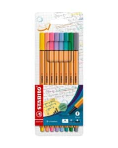 STABILO Fineliner Point 88 0.4mm 88/8-01 8 pastell