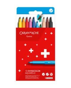 CARAN D'ACHE Penna fibra Swisscolor 285.41 10 pezzi