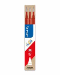PILOT Mine FriXion Refill BLS-FR7-R-S3 rosso, 3 pezzi