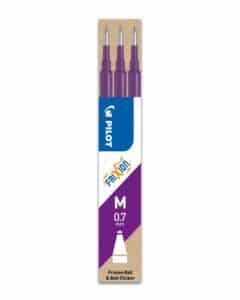 PILOT Mine FriXion Refill BLS-FR7-V-S3 viola, 3 pezzi