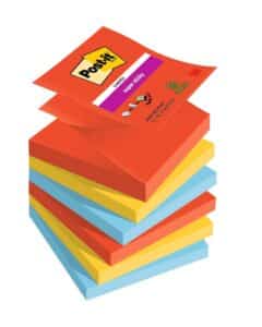POST-IT Z-Notes Playful 76x76mm R330-6SSPLAY 3-colori ass. 6x90 fogli