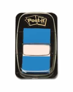 POST-IT Index Tabs 25,4x43,2mm 680-2 blu/50 tabs