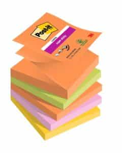 POST-IT Z-Notes Boost 76x76mm R330-5SS-BOOS 4-colori ass. 5x90 fogli