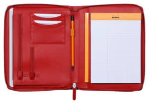 RHODIA Cartella conferenza A5 168106C rosso