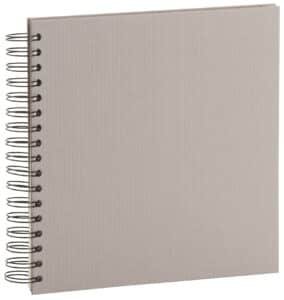 R?SSLER Fotoalbum 1329452496 23x23cm, taupe/off-white