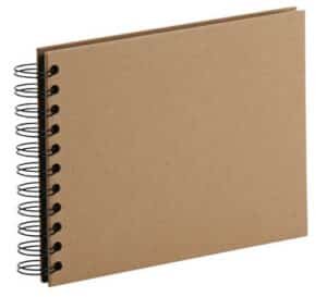 R?SSLER Fotoalbum 1329452621 19.5x14.5cm, kraft/off-white