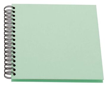 R?SSLER Fotoalbum 1329452656 23x23cm, mint/off-white