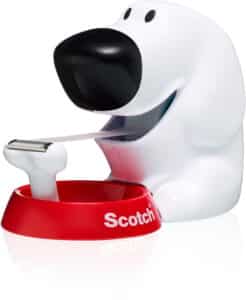 SCOTCH Dispenser Cane bianco C31 incl.1 rot.Magic 810 19mmx7.5m