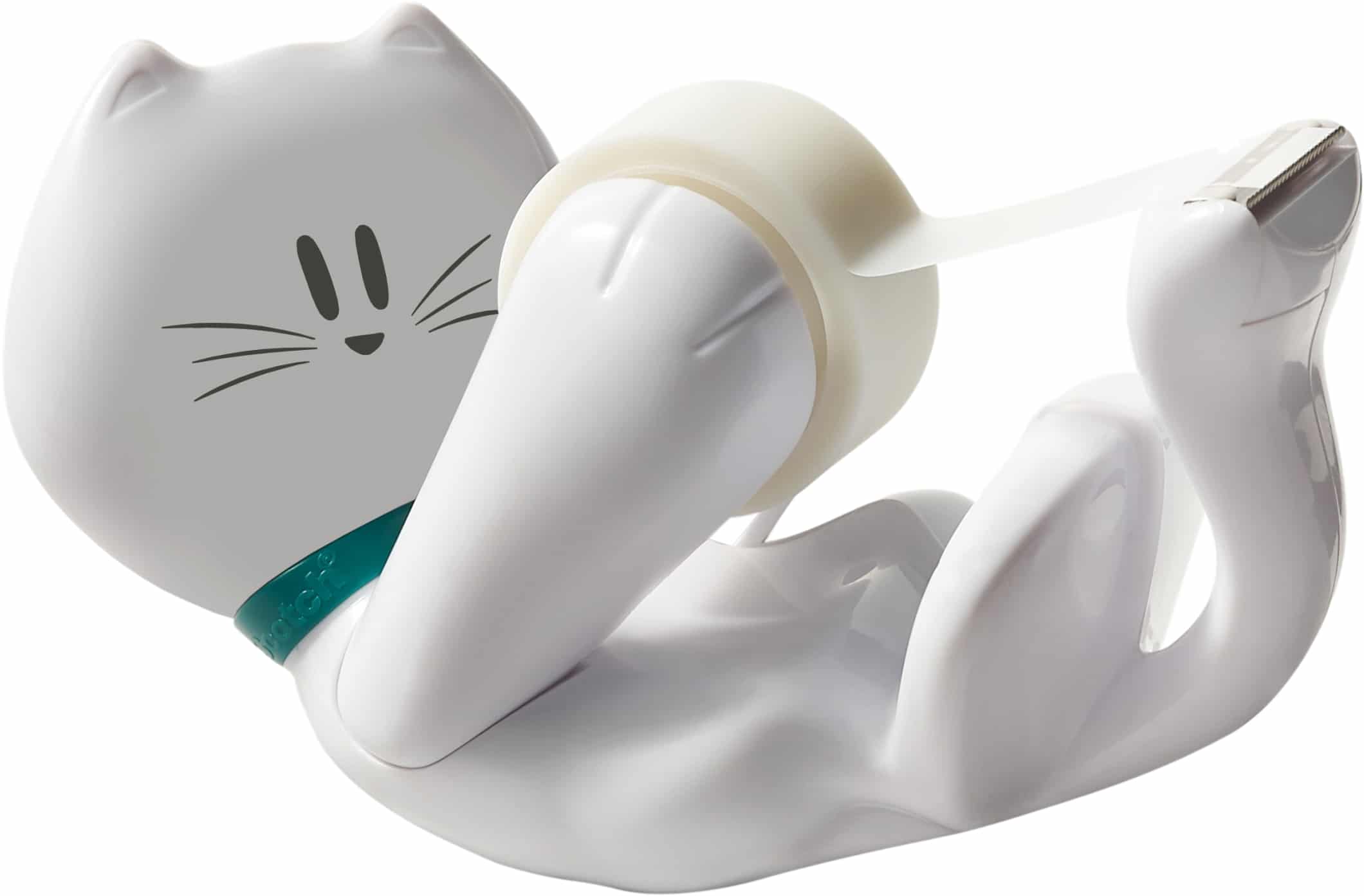 SCOTCH Magic Tape 810 19mmx8.9m C39 Dispenser Gatto bianco
