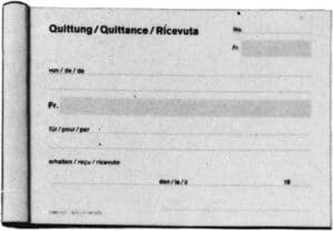 SIMPLEX Ricevute D/F/I A6 16346 D/F/I 100 fogli