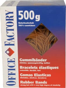 SMART OFFICE Elastici Nr. 10 500g 605522 1.3mm/70mm