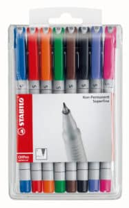 STABILO OHP Pen non-perm. S 851/8 8 pz., astuccio