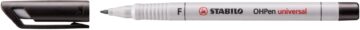 STABILO OHP Pen non-perm. F 852/46 nero
