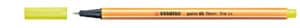 STABILO Fineliner Point 88 0.4mm 88/024 giallo neon