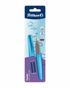 PELIKAN Penna stilografica Twist M 811262 Frosted Blue