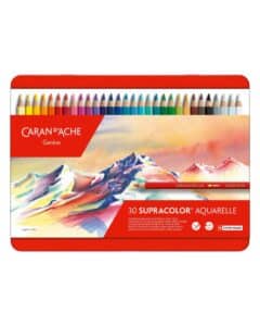 CARAN D'ACHE Matite colorate Supracolor 30 colori con scatola personalizzata