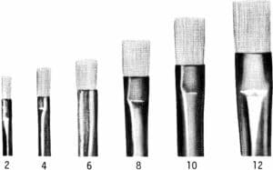 TALENS Pennelli pittura olio No.20 90522020