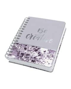 JOLIE Taccuino A5 JN607 Violet Marble, dots, 240 p.