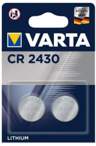 VARTA Pila a bottone 6430101402 CR2430 2 pezzi