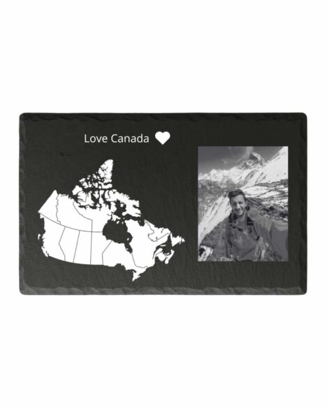 Tagliere in ardesia personalizzato Nazione