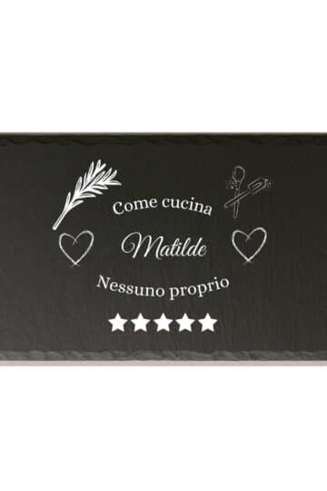 Tagliere ardesia personalizzato