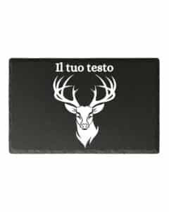 Tagliere Ardesia Personalizzato Animale
