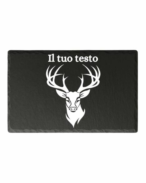 Tagliere ardesia personalizzato Animale