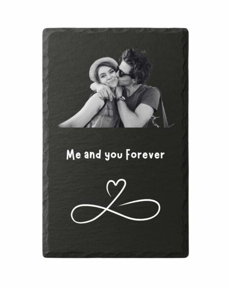 Tagliere in ardesia rettangolo personalizzato