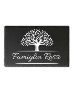 Tagliere Ardesia Personalizzato Famiglia