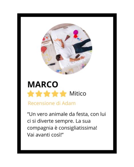 Poster personalizzato recensione