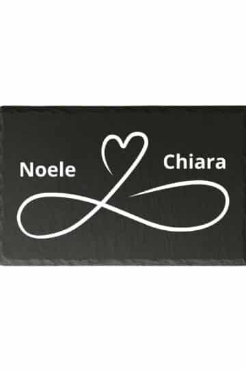 Tagliere ardesia personalizzato infinito