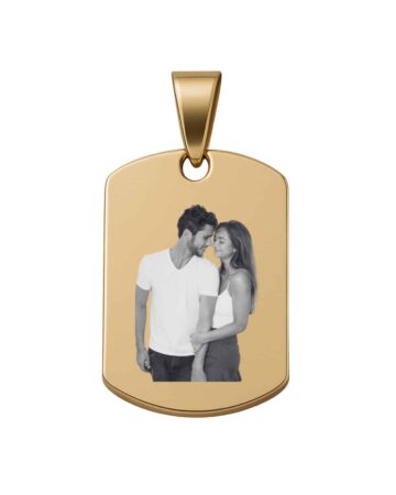 Ciondolo personalizzato oro