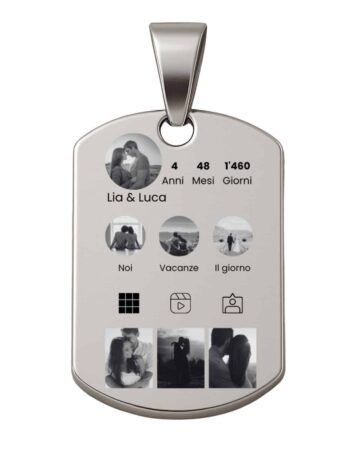 Ciondolo personalizzato Instagram