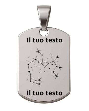 Ciondolo personalizzato costellazione
